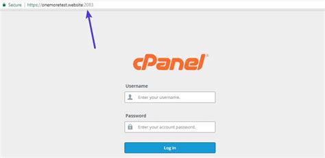 cPanel Information .